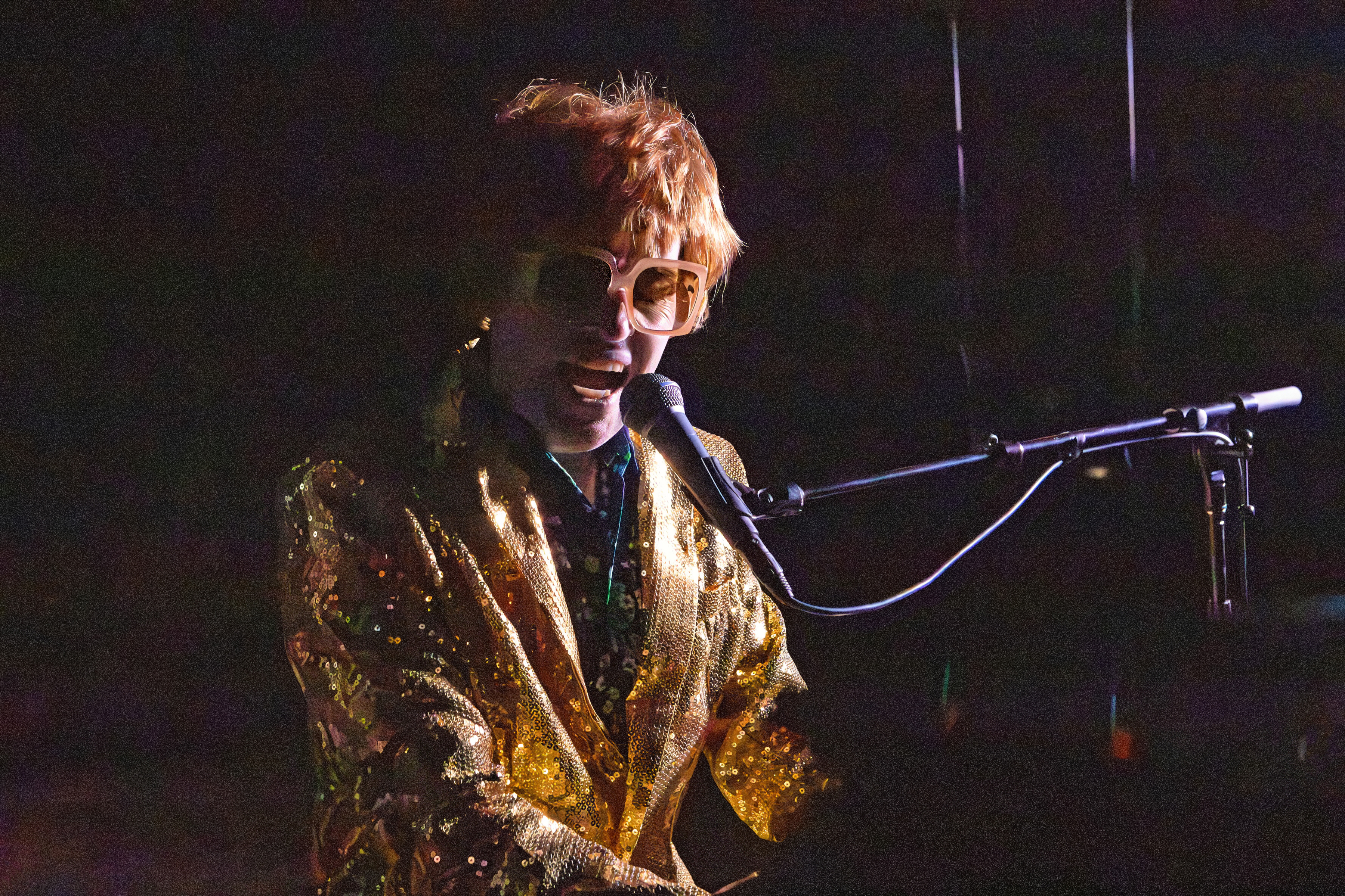 Michael Turner, pianist and vocalist of The Honky Cat